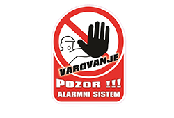 OPOZORILNE NALEPKE