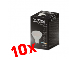 10 KOM GU10 LED ŽARNICA SKU211686 / NEVTRALNA BELA