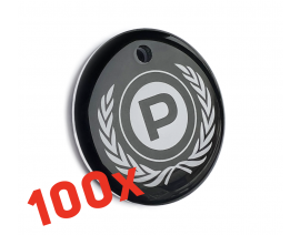 100X POLICEtech ID04EM OBESEK ZA REGISTRACIJO