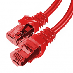 BESTLAN RJ-45 UTP PATCH KABEL Cat. 5e RDEČA (0,5 m)