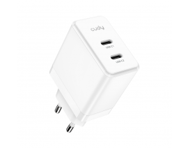 CUDY CH40 2-PORT USB-C POLNILEC - NAPAJALNIK 40W