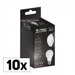 E27 LED ŽARNICA SKU217261 / 8.5W / NEVTRALNA BELA / 10 KOM