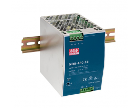 MEAN WELL NDR-480-24 INDUSTRIJSKI NAPAJALNIK ZA DIN LETEV