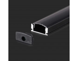 KOMPLET NADGRADNI LED ALU PROFIL SKU2873 / 2M