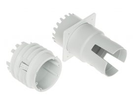 KOPOS KEFZ-80-VDZ-KB ELEKTRIČNA INŠTALACIJSKA ŠKATLA ZA KONČNO IZOLACIJO Z VRTALNIKOM