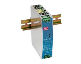 MEAN WELL NDR-75-12 INDUSTRIJSKI NAPAJALNIK ZA DIN LETEV