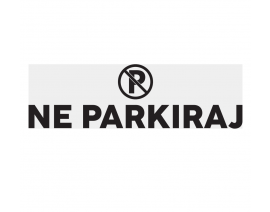 NALEPKA - NE PARKIRAJ
