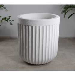 FIBERGLASS NSB-0105 CVETLIČNI LONEC ZA DOM 55x55x63 cm