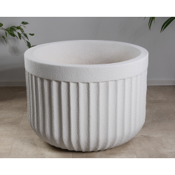 FIBERGLASS NSB-0105 CVETLIČNI LONEC ZA DOM 61x61x45 cm