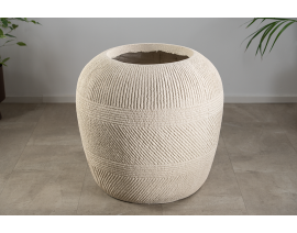 FIBERGLASS NSB-0290 CVETLIČNI LONEC ZA DOM 50x50x55 cm