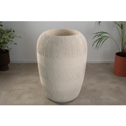 FIBERGLASS NSB-0290 CVETLIČNI LONEC ZA DOM 50x50x75 cm