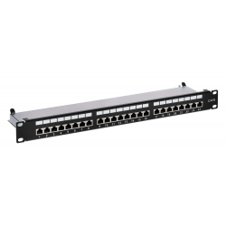 PATCH PANEL RJ-45 PP-24/RJ6-C FTP