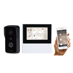 POLICEtech VDO2001D-S2 + VDI2004L-WP VIDEO DOMOFON