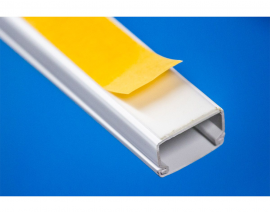 PVC KANAL NIK-2S 30X17 2M BELI SAMOLEPILNI