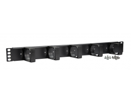 TOTEN 1U PLASTIČEN ORGANIZATOR KABLOV 48cm