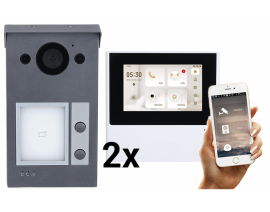 VDO3004Q-WP + VDI2004L-WP BARVNI VIDEO DOMOFON /2