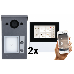 VDO3004Q-WP + VDI2004L-WP BARVNI VIDEO DOMOFON /2