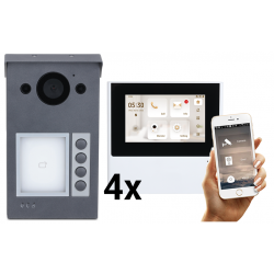VDO3004Q-WP + VDI2004L-WP BARVNI VIDEO DOMOFON /4