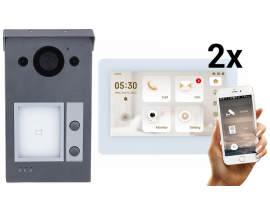VDO3004Q-WP + VDI5007GW BARVNI VIDEO DOMOFON /2