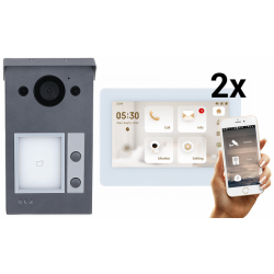 VDO3004Q-WP + VDI5007GW BARVNI VIDEO DOMOFON /2