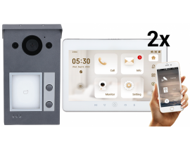 VDO3004Q-WP + VDI5010DW BARVNI VIDEO DOMOFON /2