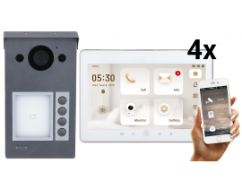 VDO3004Q-WP + VDI5010DW BARVNI VIDEO DOMOFON /4