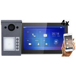 VDO3004Q-WP + VDI5010G-W BARVNI VIDEO DOMOFON /4