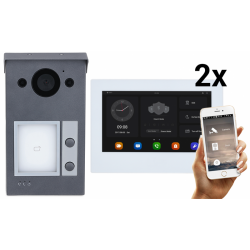 VDO3004Q-WP + VDI5A07GW-W BARVNI VIDEO DOMOFON /2