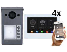 VDO3004Q-WP + VDI5A07GW-W BARVNI VIDEO DOMOFON /4
