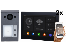 VDO3004Q-WP + VDI5A10G-W BARVNI VIDEO DOMOFON /2