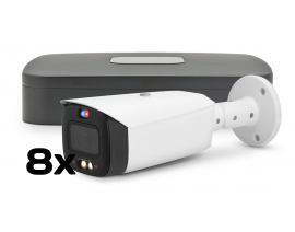 VIDEO NADZORNI KOMPLET NVR0801-I2 + IPC-B8849T1-ZAS-PV /8