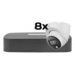 VIDEO NADZORNI KOMPLET NVR0801-I2 + IPC-D8339T-A-IL /8