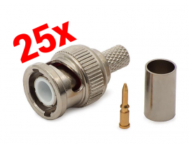 VIDEO NADZORNI KONEKTOR BNC RG59-C X25