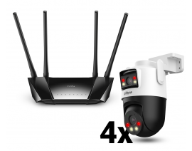 4G / WI-FI KOMPLET LT400 + P5D-5F-PV /4 