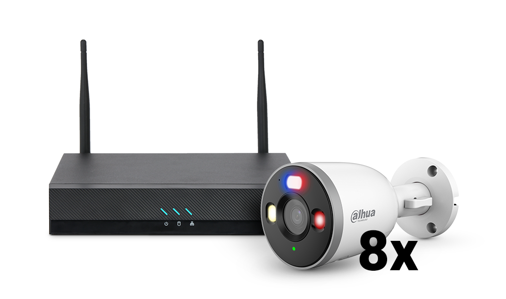 WI-FI KOMPLET NVR2108HC-W + F5D-PV /8